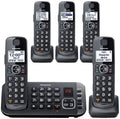 Panasonic KX-TGE645 Cordless Phone with 5 Handsets in Black - KX-TGE645M - image 1