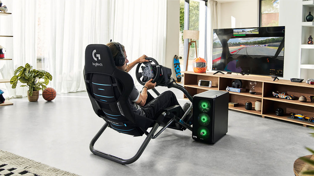 Playseat Trophy Logitech G Edition Sim Racing Cockpit in Black - G.00320 - image 8