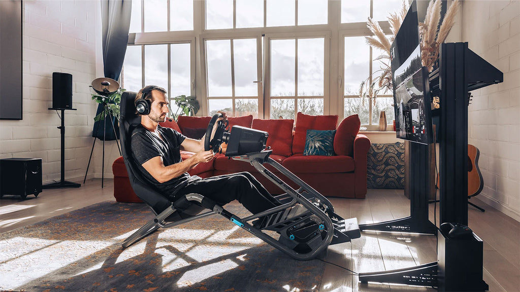 Playseat Trophy Logitech G Edition Sim Racing Cockpit in Black - G.00320 - image 7