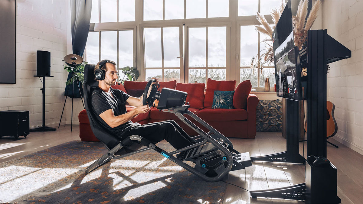 Playseat Trophy Logitech G Edition Sim Racing Cockpit in Black - G.00320 - image 7