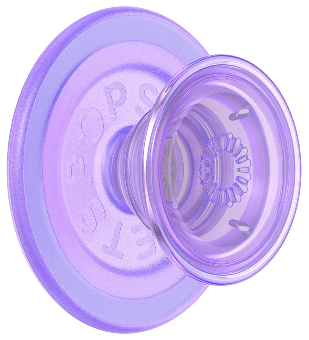 PopSockets Lavender Translucent Round PopGrip for MagSafe - 806875 - image 2