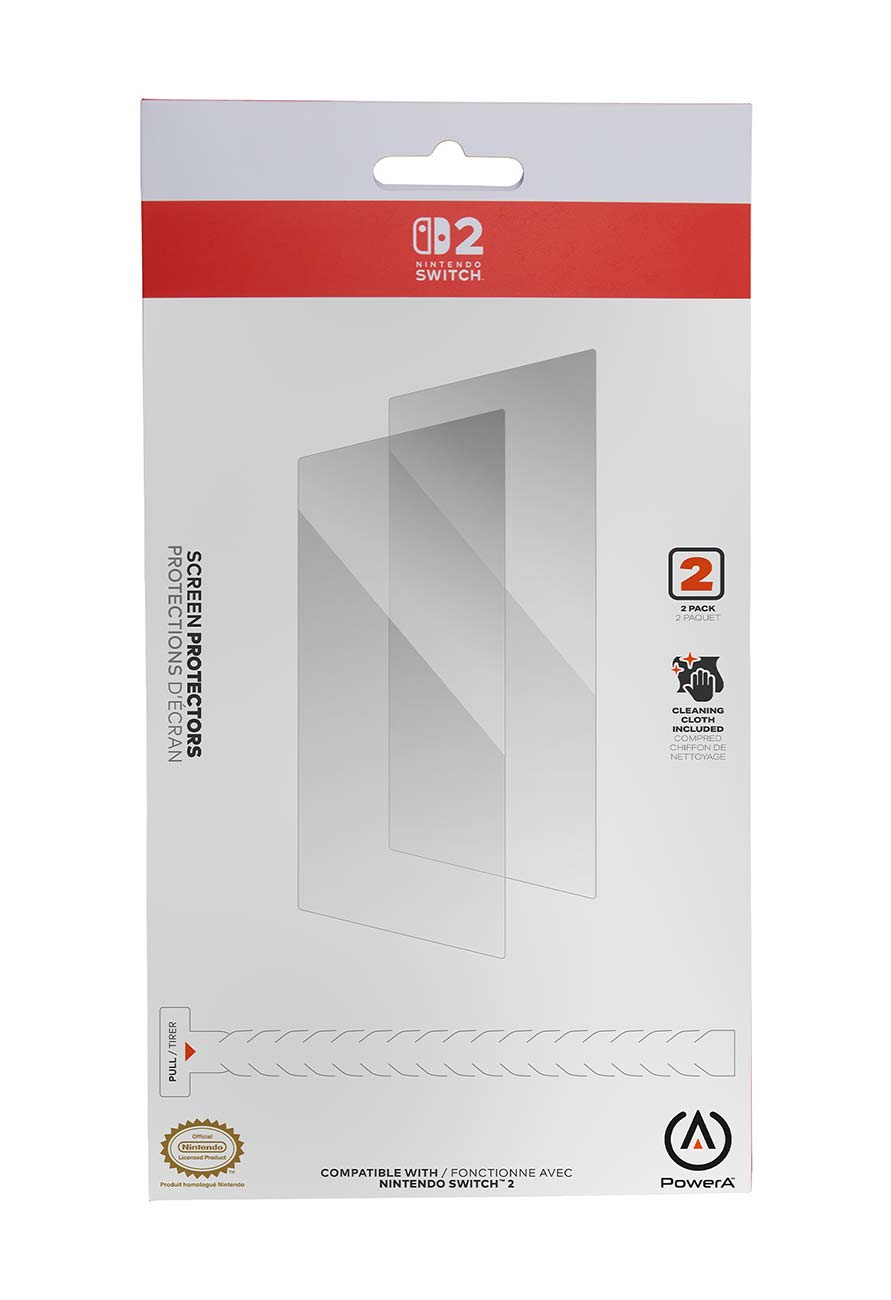 PowerA Screen Protector for Nintendo Switch 2 (2 Pack) - 617885154119 - image 4