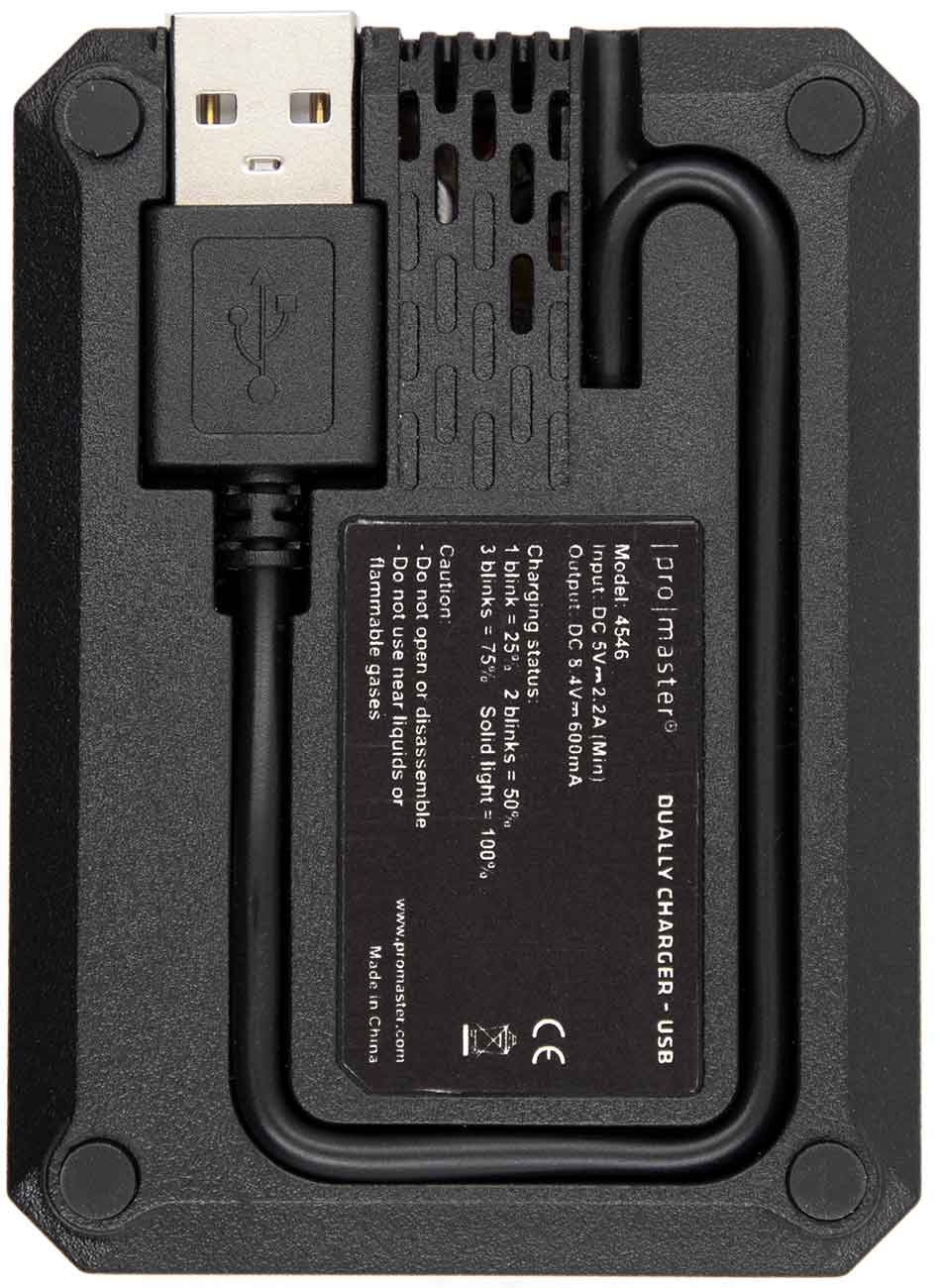ProMaster Charger Dually with Built-In USB for Nikon EN-EL15 Series - PRO4546 - image 2