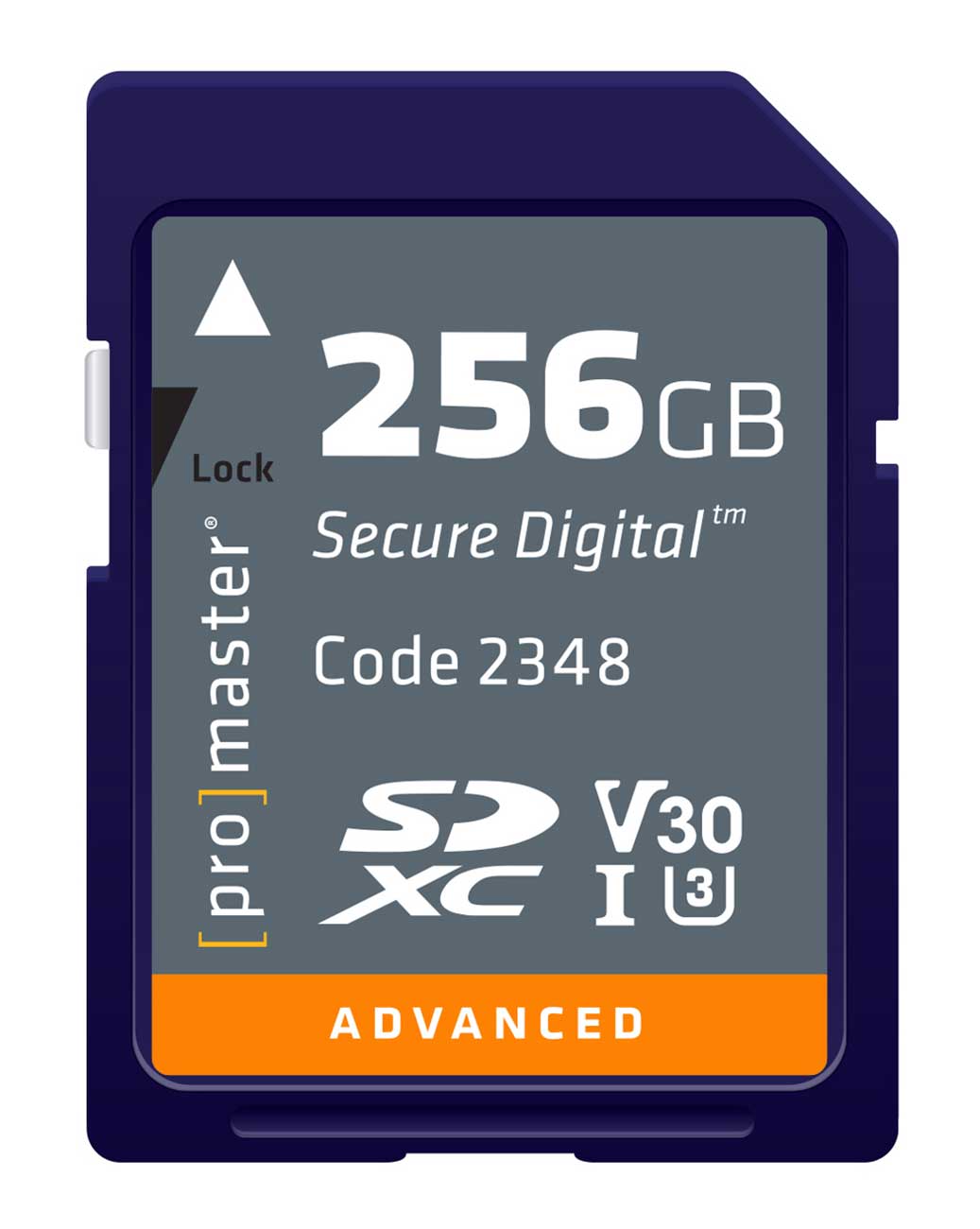 ProMaster 256GB Advanced SDXC UHS-I V30 Memory Card - PRO2348 - image 1