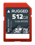 ProMaster Professional 512GB UHS-II SDXC V60 Rugged Memory Card - PRO80508 - image 1