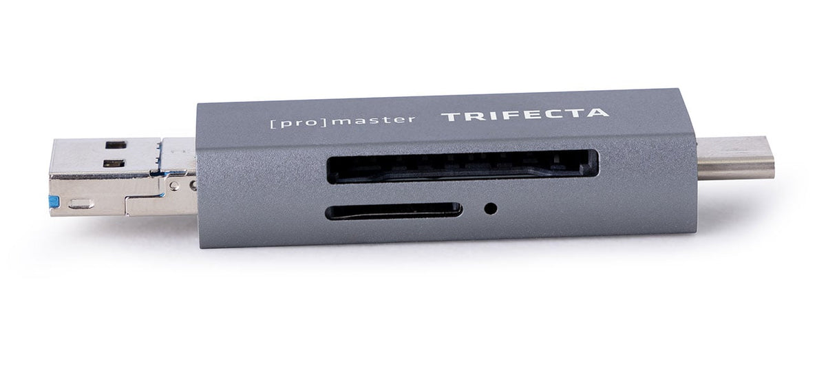 ProMaster Trifecta UHS-I Card Reader SD and MicroSD - PRO72409 - image 2