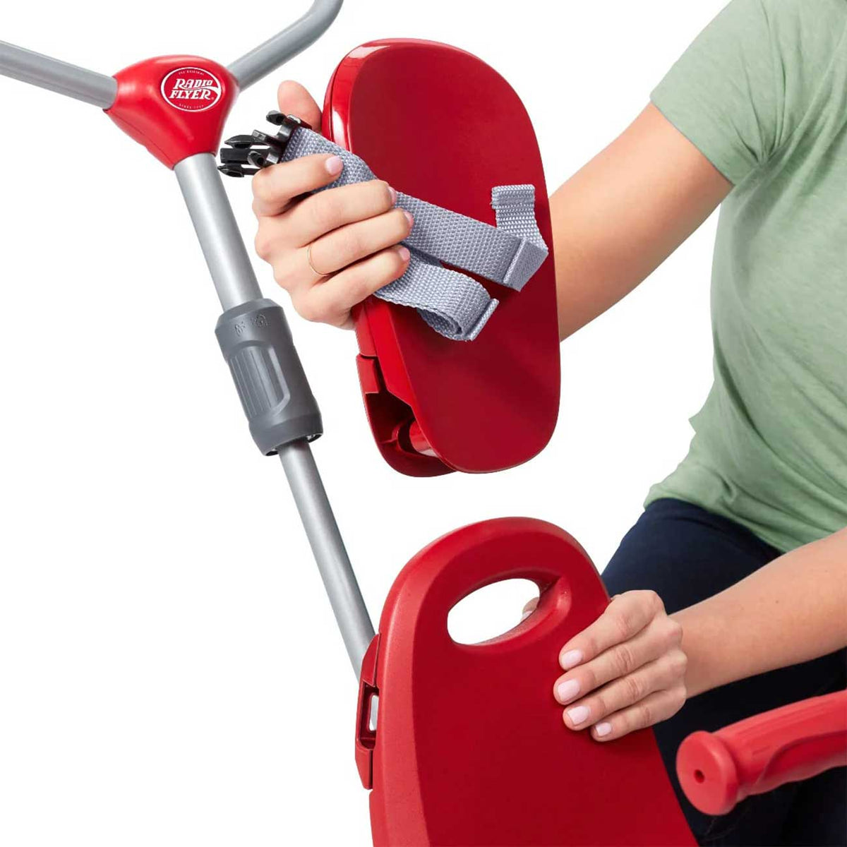 Radio Flyer 4-in-1 Stroll 'N Trike Push & Pedal Tricycle - 481T - image 4
