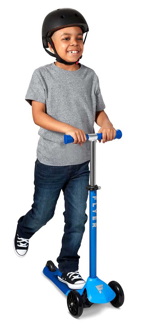 Radio Flyer Glider Pro Premium 3-Wheel Scooter in Blue - 522BLUE - image 12