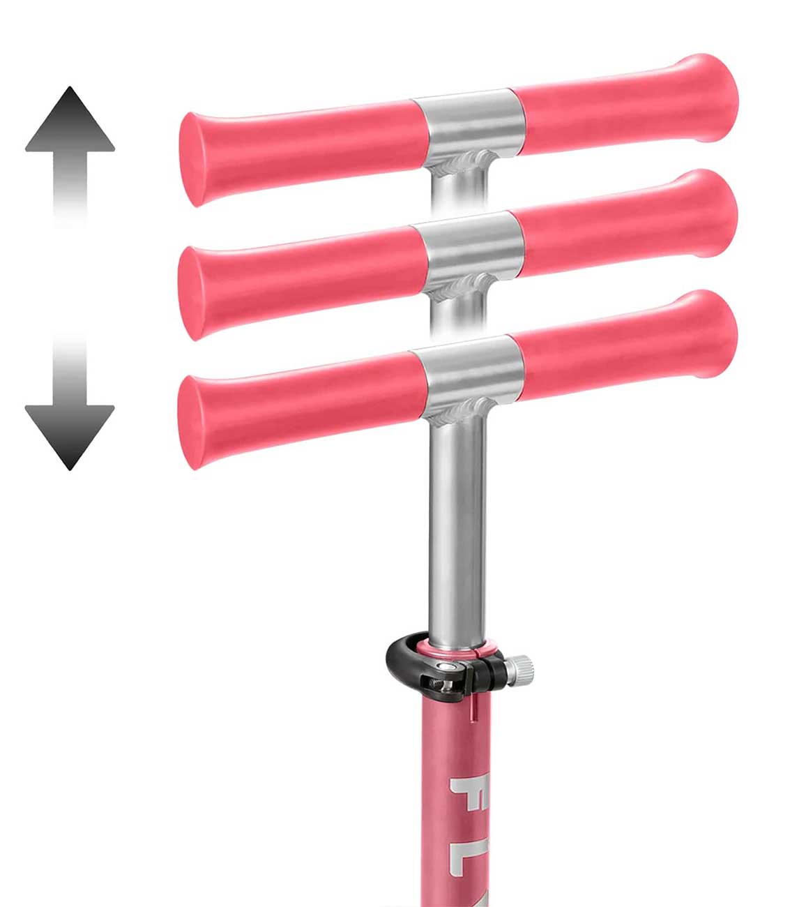 Radio Flyer Glider Pro Premium 3-Wheel Scooter in Pink - 522PINK - image 6