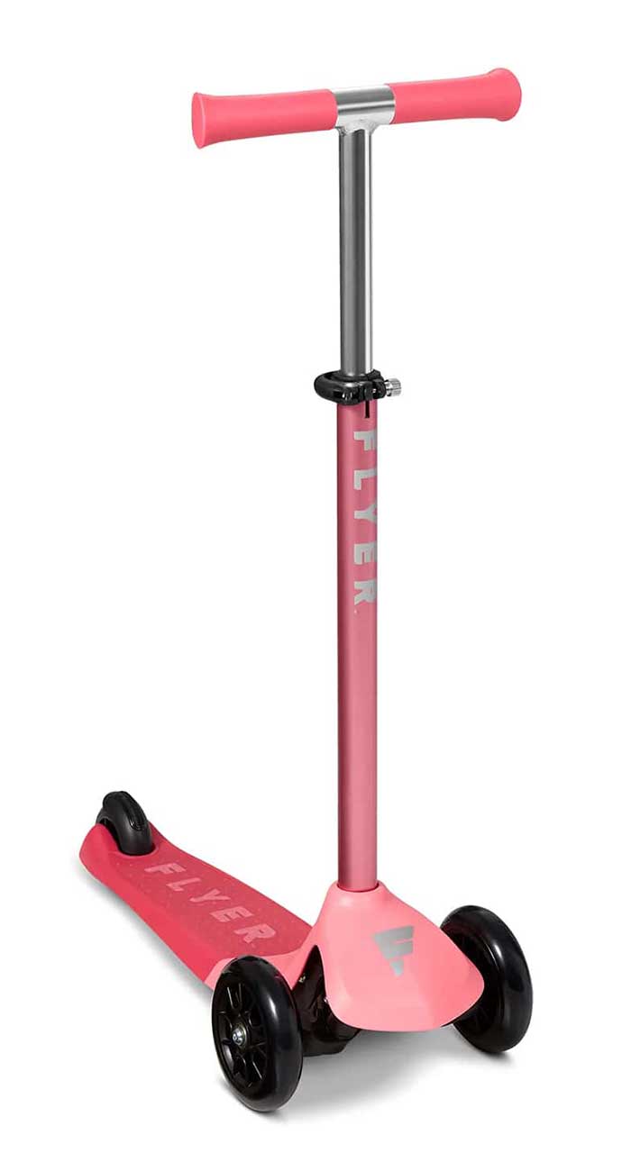 Radio Flyer Glider Pro Premium 3-Wheel Scooter in Pink - 522PINK - image 1