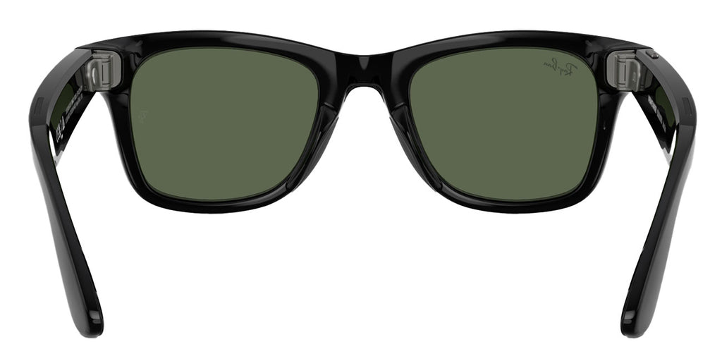 Ray-Ban Meta Wayfarer Sunglasses (Gen 2) 50mm in Shiny Black with G-15 Green Lenses - RW4012-6017150 - image 4