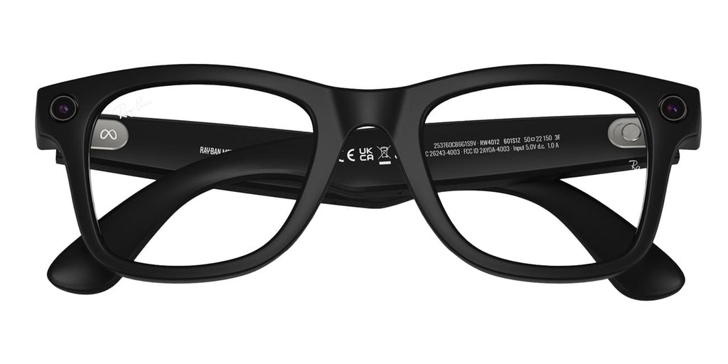 Ray-Ban Meta Wayfarer Sunglasses (Gen 2) 50mm in Matte Black with Clear | Grey Transition Lenses - RW4012 - image 6