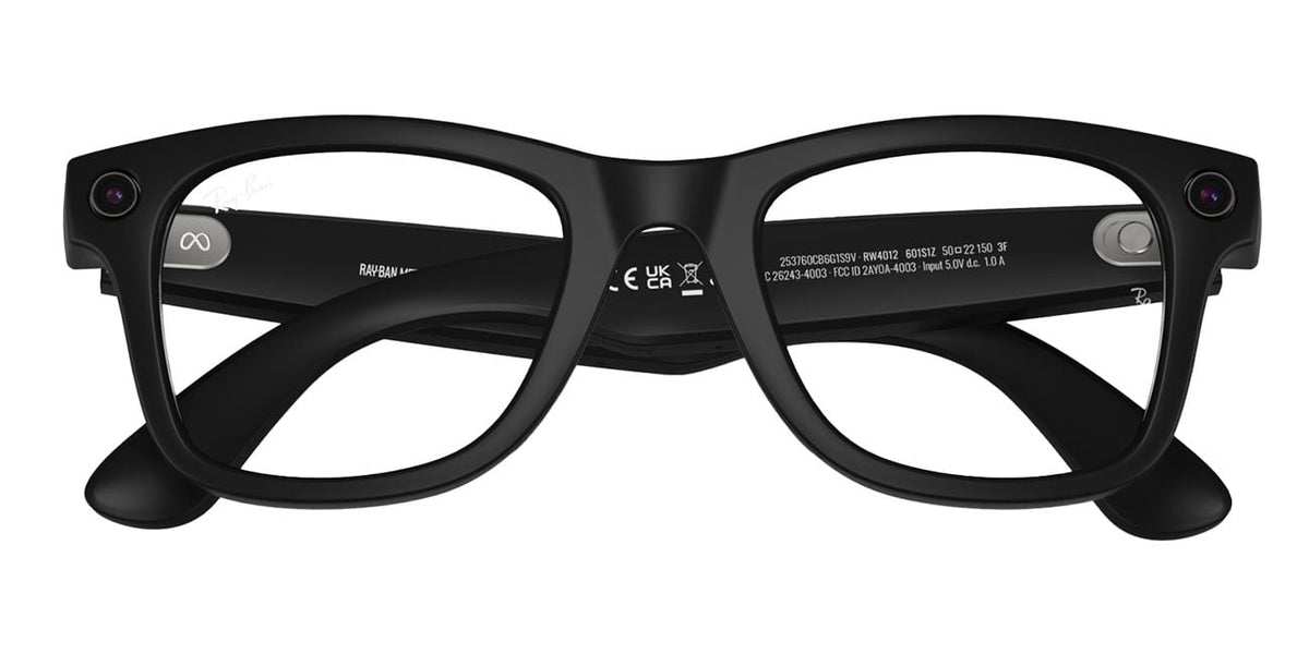 Ray-Ban Meta Wayfarer Sunglasses (Gen 2) 50mm in Matte Black with Clear | Grey Transition Lenses - RW4012 - image 6