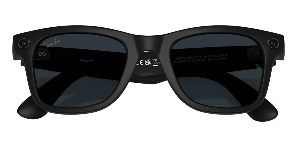 Ray-Ban Meta Wayfarer Sunglasses (Gen 2) 50mm in Matte Black with Clear | Grey Transition Lenses - RW4012 - image 7