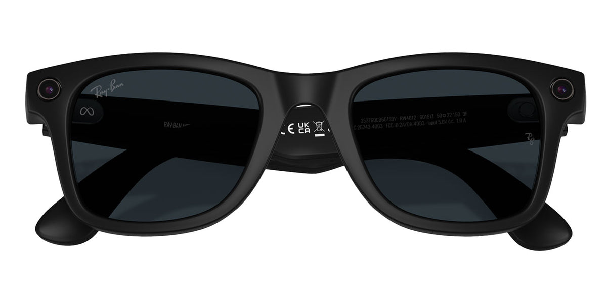 Ray-Ban Meta Wayfarer Sunglasses (Gen 2) 50mm in Matte Black with Clear | Grey Transition Lenses - RW4012 - image 7