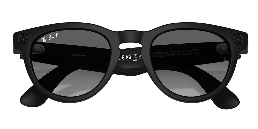 Ray-Ban Meta Headliner Sunglasses (Gen 2) 50mm in Matte Black with Graphite Gradient Lenses - RW4013-601S - image 5