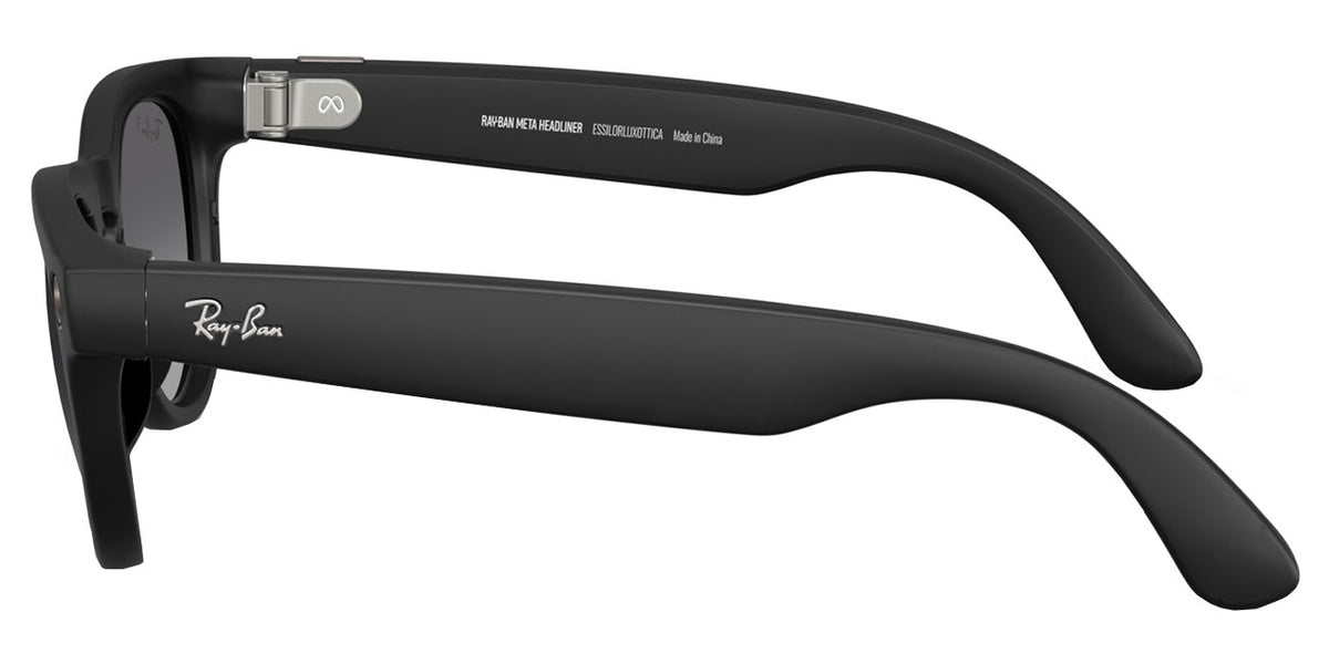Ray-Ban Meta Headliner Sunglasses (Gen 2) 50mm in Matte Black with Graphite Gradient Lenses - RW4013-601S - image 3
