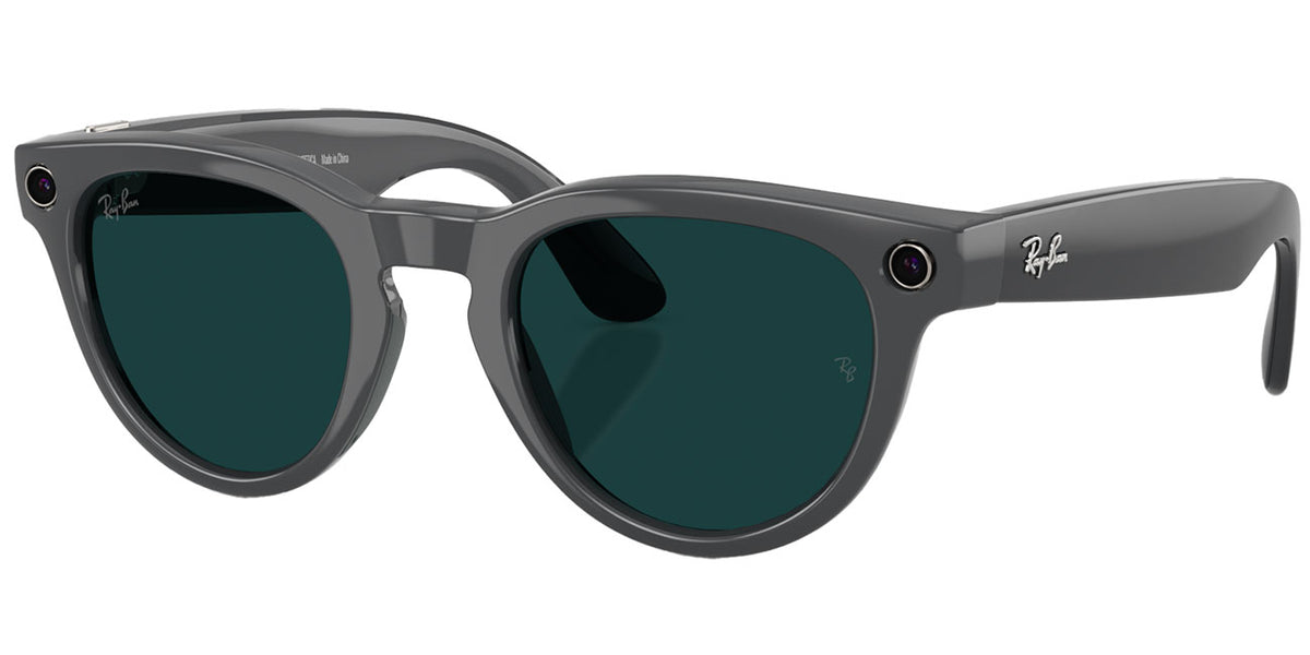 Ray-Ban Meta Headliner Sunglasses (Gen 2) 50mm in Asteroid Grey with Clear|Emerald Transitions Lenses - R - image 2