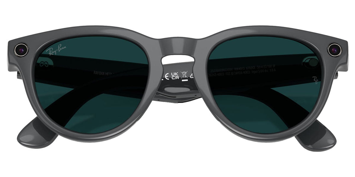 Ray-Ban Meta Headliner Sunglasses (Gen 2) 50mm in Asteroid Grey with Clear|Emerald Transitions Lenses - R - image 8