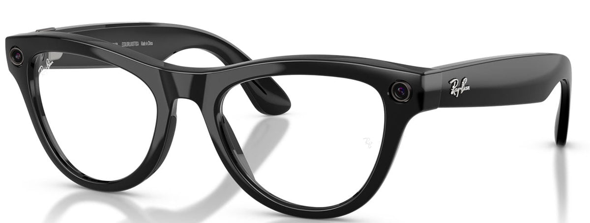 Ray-Ban Meta Skyler Sunglasses (Gen 2) 52mm in Shiny Black with Clear|Amethyst Transition Lenses - RW4014 - image 2