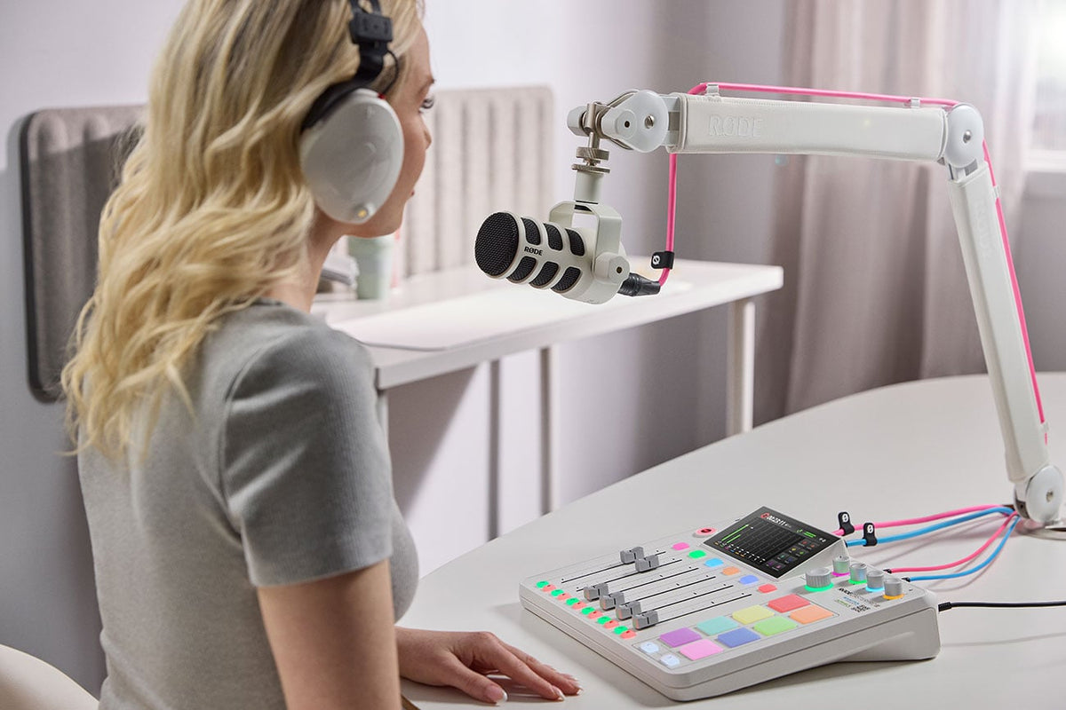 RODE PodMic USB Microphone Dynamic Broadcast in White - PODMIC-USB-W - image 7