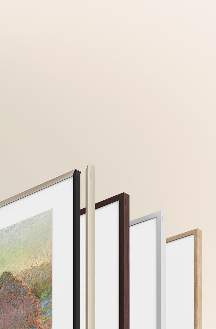 Samsung 85-Inch The Frame Customizable Bezel in Modern Teak - VG-SCFH85TKBZA - image 5