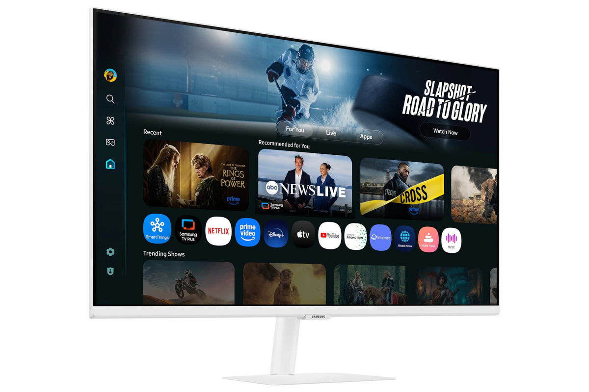 Samsung M7 M70F Smart Monitor 32-Inch 4K with USB-C and Samsung Vision AI in White - LS32FM703UNXZA - image 4