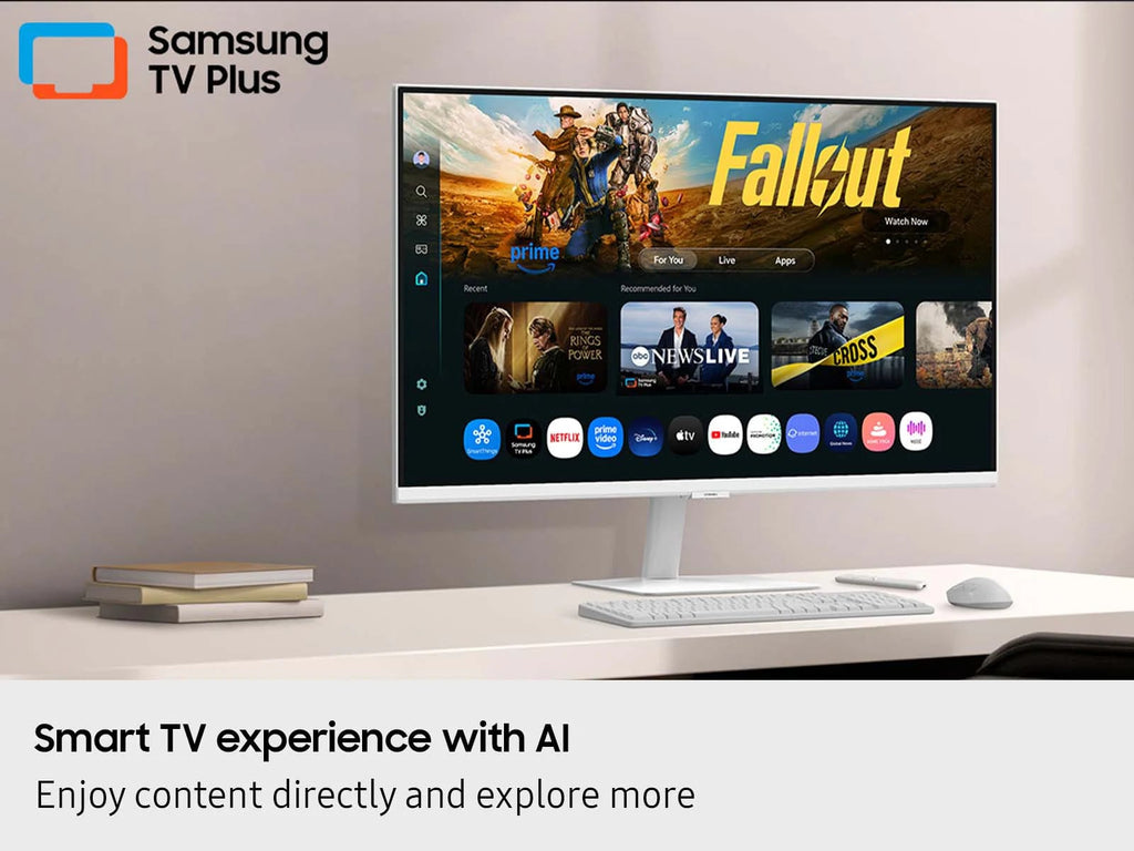 Samsung M7 M70F Smart Monitor 32-Inch 4K with USB-C and Samsung Vision AI in White - LS32FM703UNXZA - image 7
