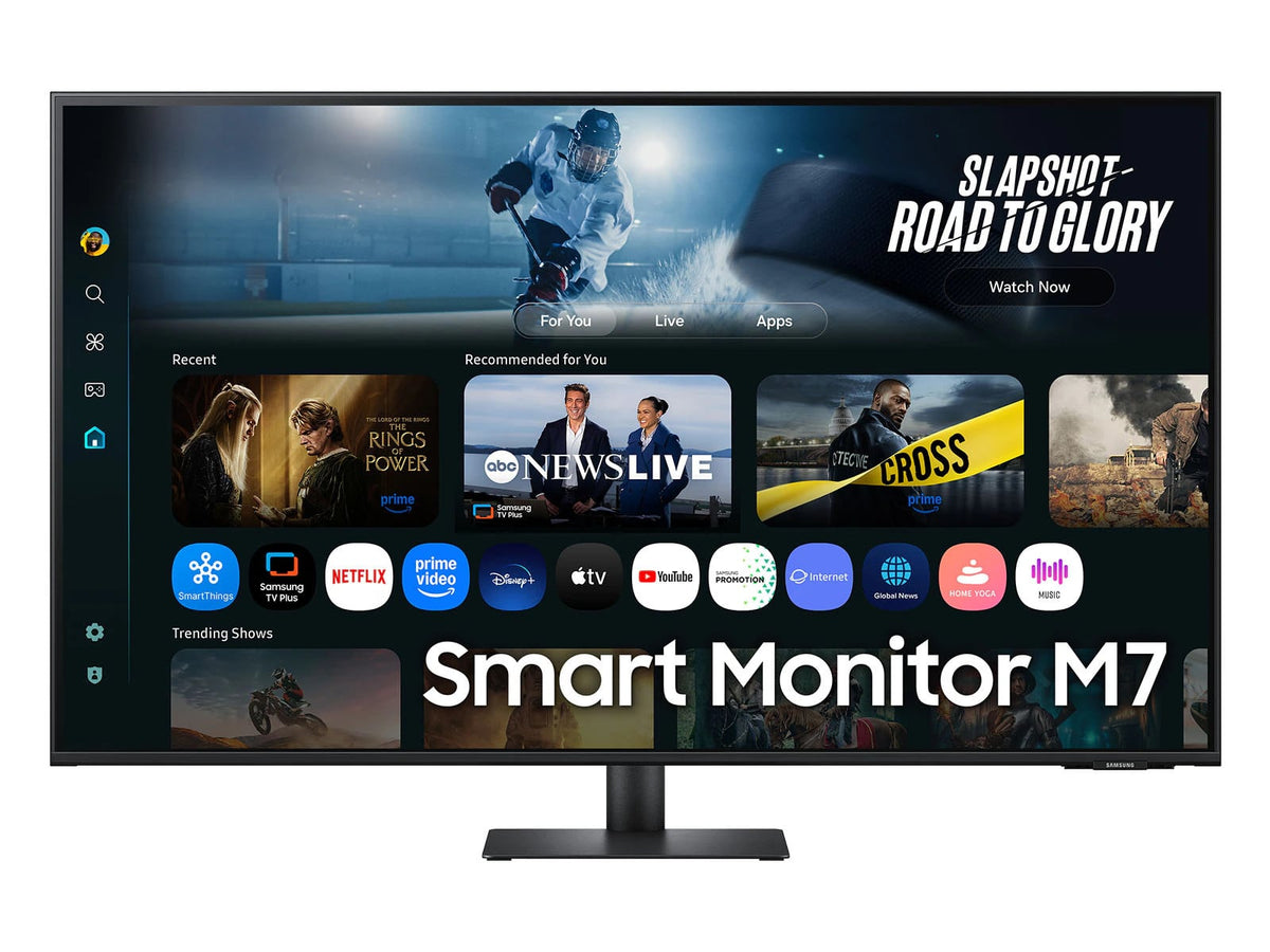 Samsung 43-Inch Smart Monitor M7 M70F 4K in Black - LS43FM702UNXZA - image 1