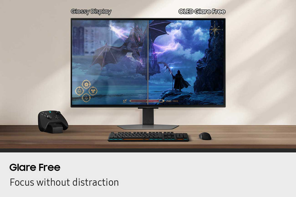 Samsung Odyssey G81SF 27-inch 4K 240Hz Gaming Monitor in Silver - LS27FG810SNXZA - image 10