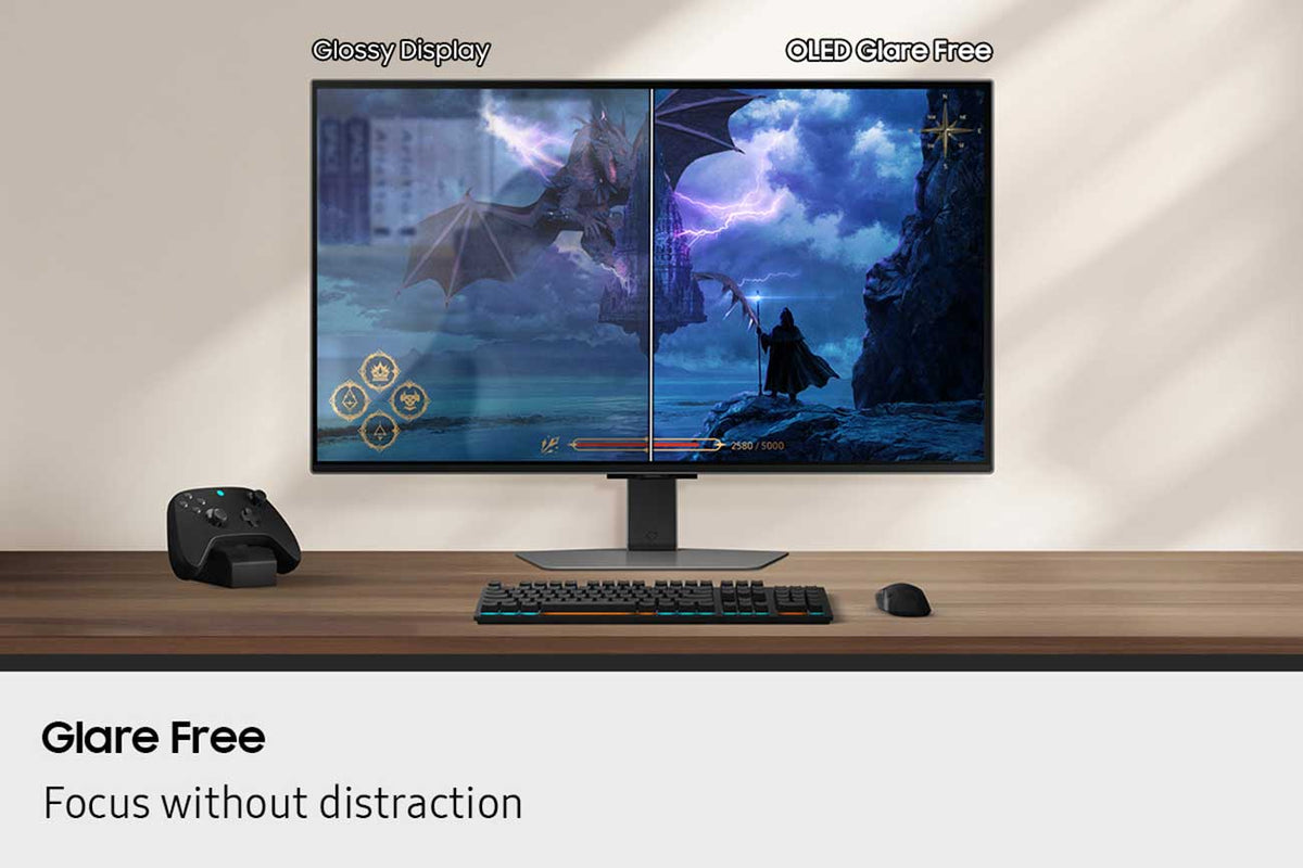Samsung Odyssey G81SF 27-inch 4K 240Hz Gaming Monitor in Silver - LS27FG810SNXZA - image 10