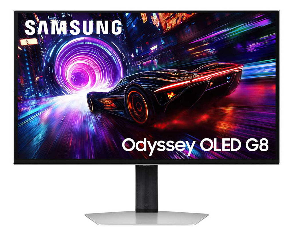 Samsung Odyssey G81SF 27-inch 4K 240Hz Gaming Monitor in Silver - LS27FG810SNXZA - image 1