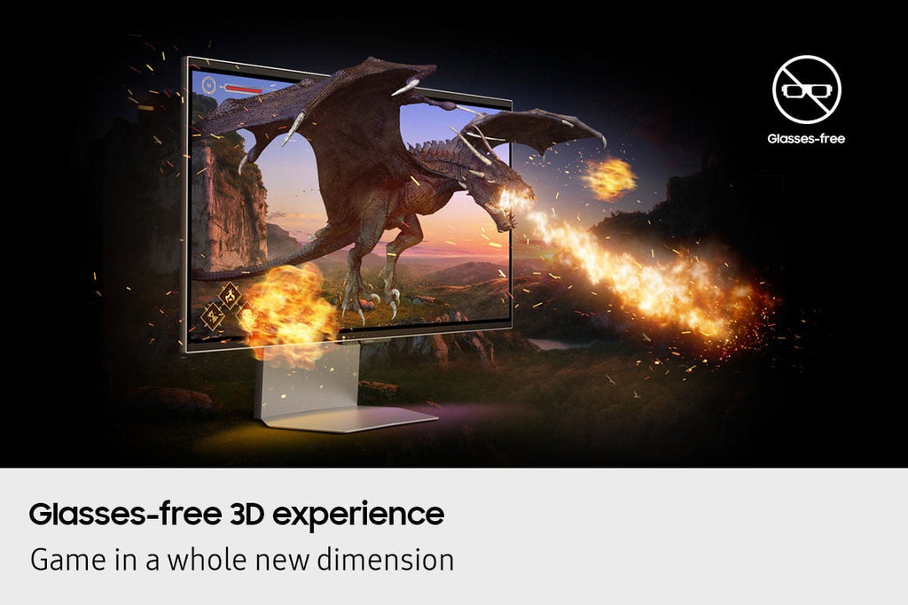 Samsung Odyssey 3D G90XF 27-inch 4K 165Hz Gaming Monitor in Silver - LS27FG900XNXZA - image 9