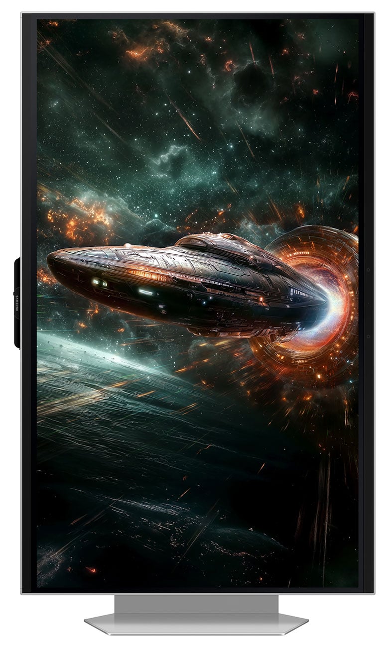 Samsung Odyssey 3D G90XF 27-inch 4K 165Hz Gaming Monitor in Silver - LS27FG900XNXZA - image 5