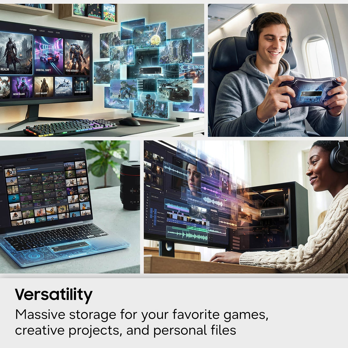 Samsung Internal SSD 990 1TB NVMe M.2 SSD - MZ-V9V1T0B/AM - image 9