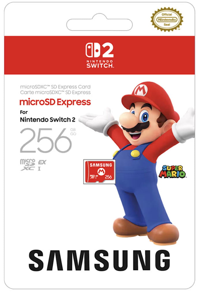 Samsung microSD Express Card 256GB for Nintendo Switch 2 - 198957108983 - image 2