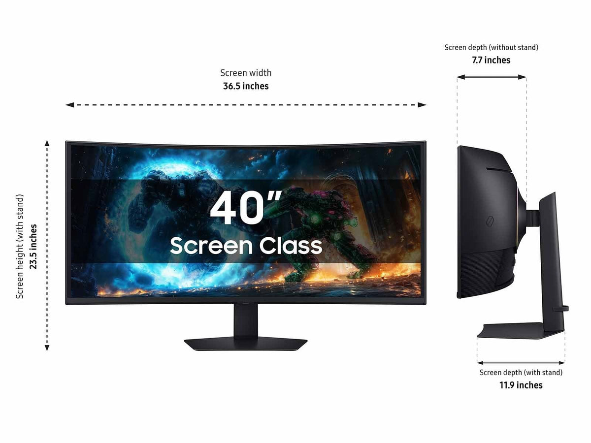 Samsung Odyssey G75F 40-Inch 180Hz WUHD Curved Gaming Monitor in Black - LS40FG75DENXZA - image 9