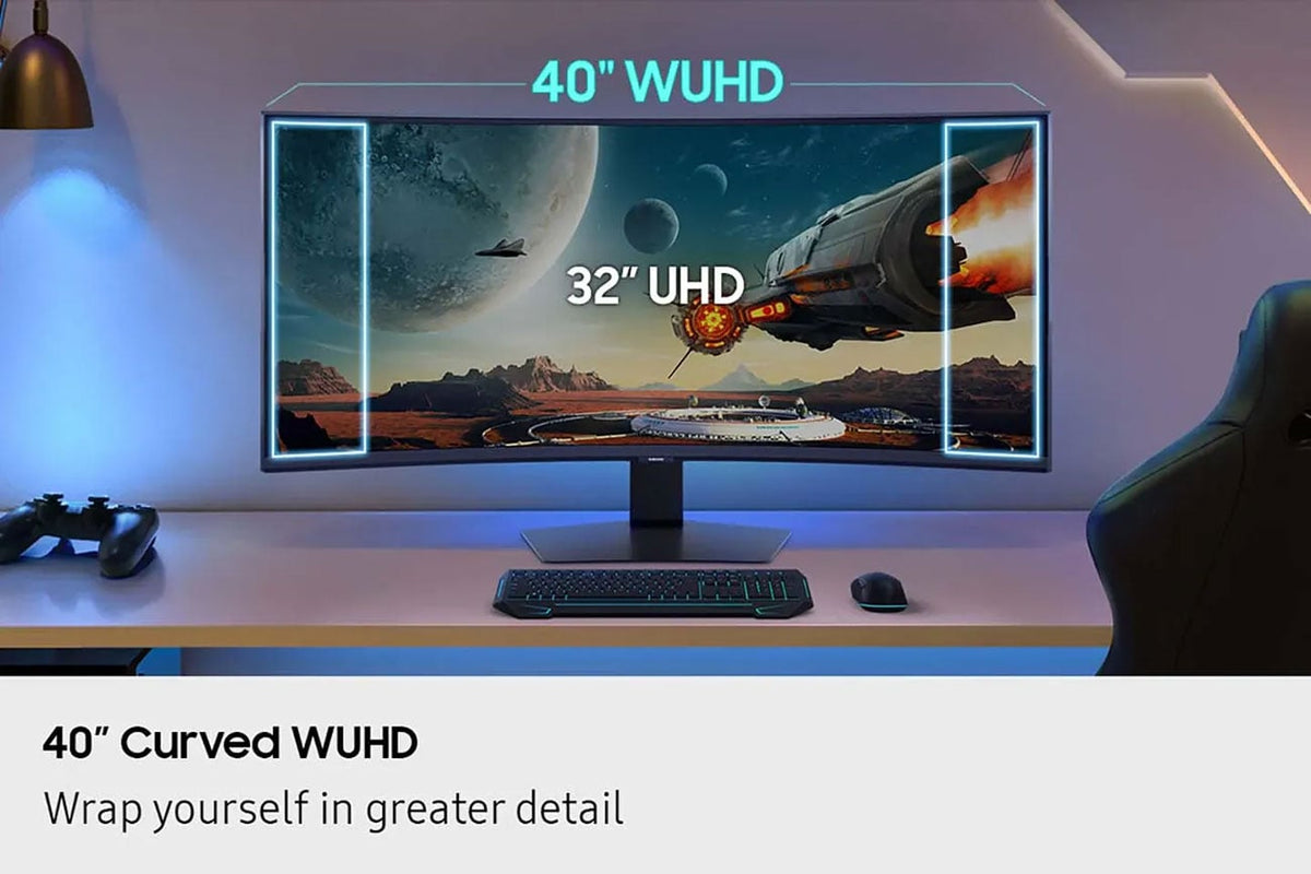 Samsung Odyssey G75F 40-Inch 180Hz WUHD Curved Gaming Monitor in Black - LS40FG75DENXZA - image 8