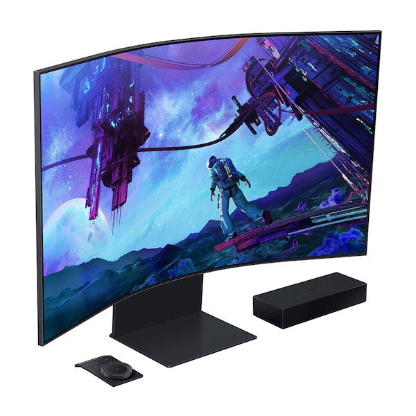 Samsung Monitor 55-Inch Odyssey Ark 2nd Gen. 4K UHD 165Hz 1ms(GtG) Quantum Mini-LED Curved for Gaming - L - image 3