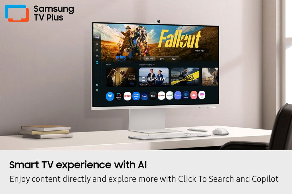Samsung M8 M80F Smart Monitor 32-inch 4K with Samsung Vision AI in Warm White - LS32FM803UNXZA - image 10