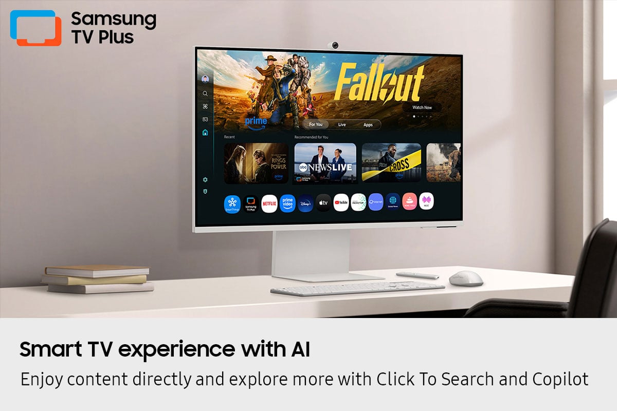 Samsung M8 M80F Smart Monitor 32-inch 4K with Samsung Vision AI in Warm White - LS32FM803UNXZA - image 10