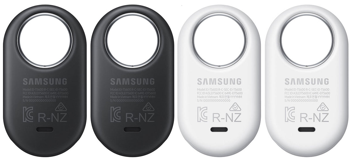 Samsung Galaxy SmartTag2 (4-Pack, 2 Black, 2 White) - EI-T5600KWEGUS & JV9291 - image 5