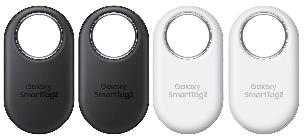 Samsung Galaxy SmartTag2 (4-Pack, 2 Black, 2 White) - EI-T5600KWEGUS & JV9291 - image 2