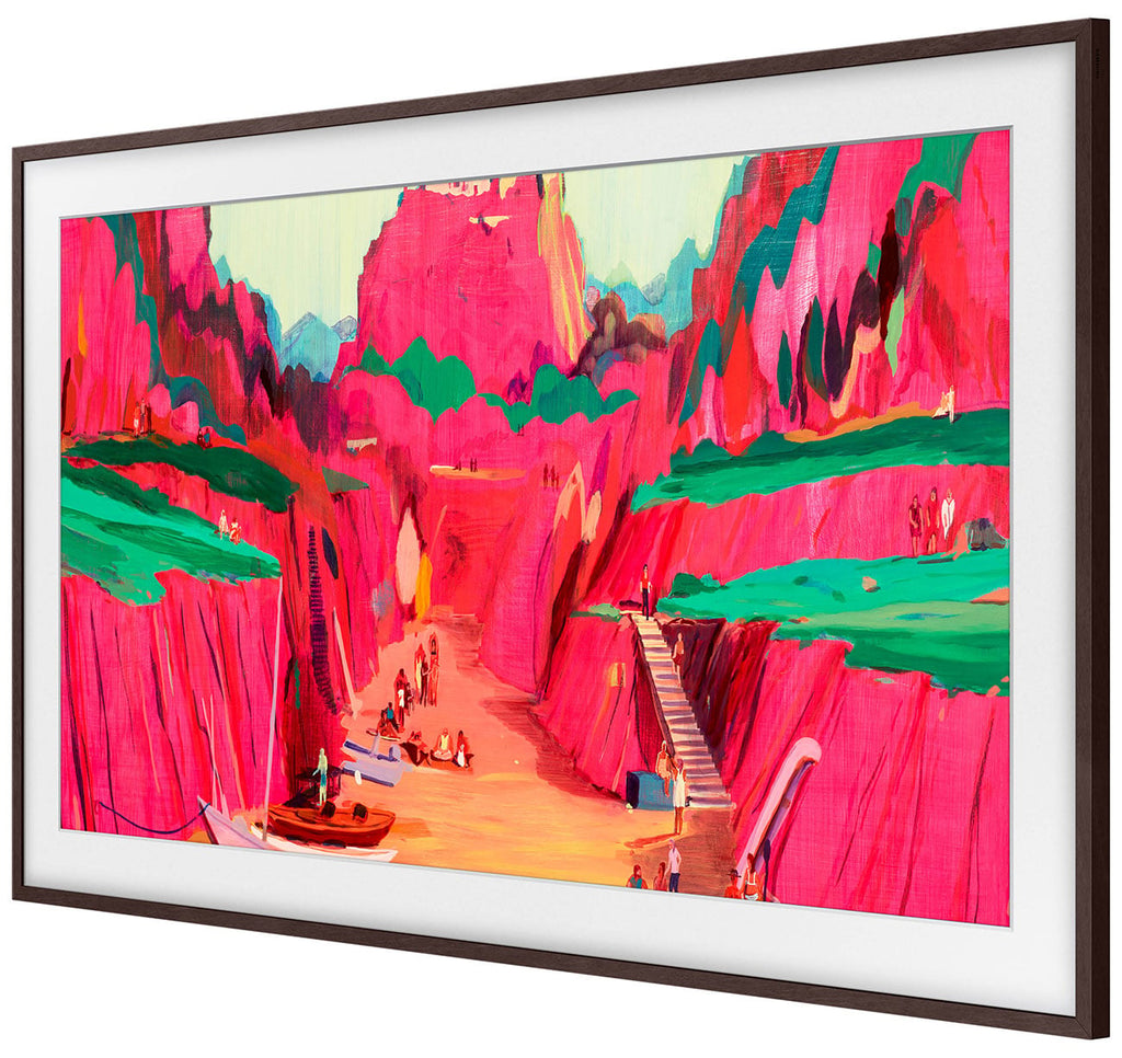 Samsung 85-inch The Frame Customizable Bezel in Modern Brown - VG-SCFF85BWBZA - image 4
