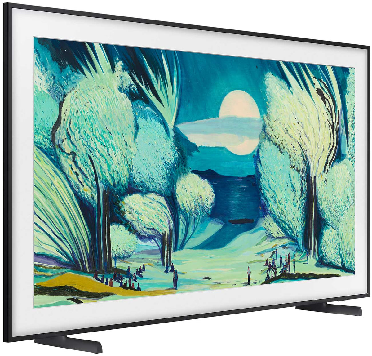 Samsung The Frame LS03F QLED TV 55-Inch 4K Smart in Black - QN55LS03FAFXZA - image 3