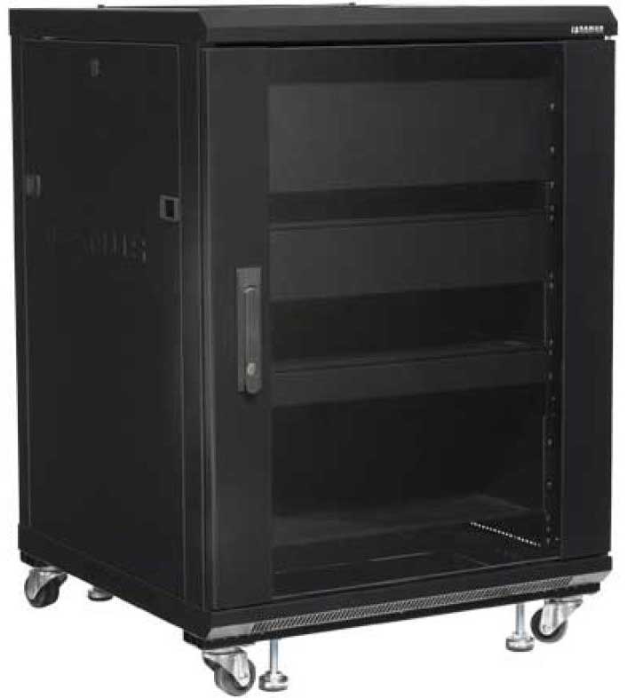 Sanus Component Black AV Rack - CFR2115-B1 - image 4