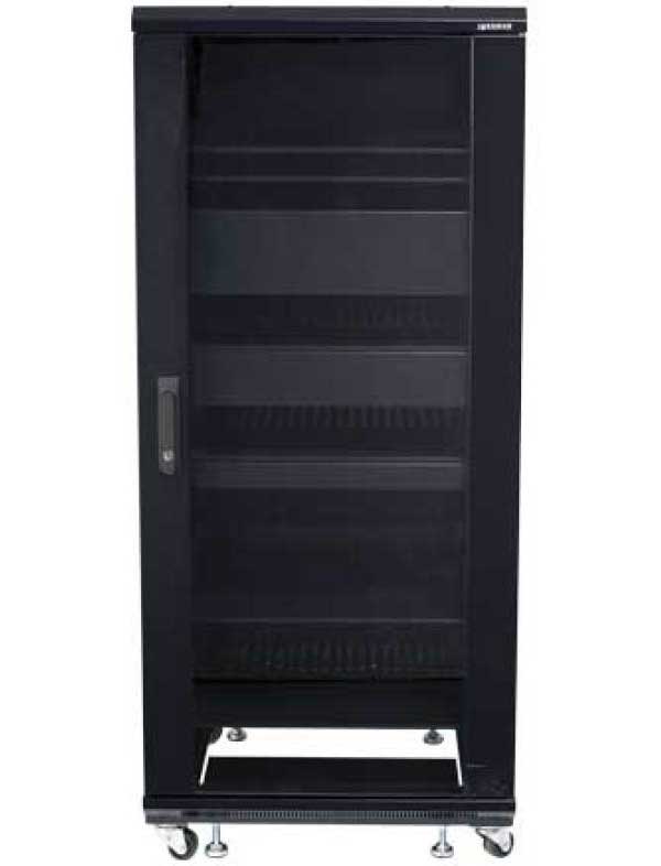 Sanus 55"  Component Series Black AV Rack - CFR2127-B1 - image 1