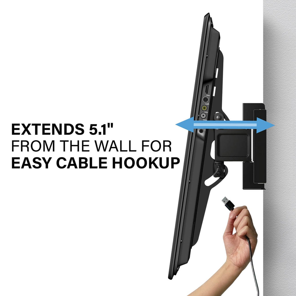 Sanus Extendable Tilting Wall Mount for 32" - 90" TVs - ALT2-B1 - image 6