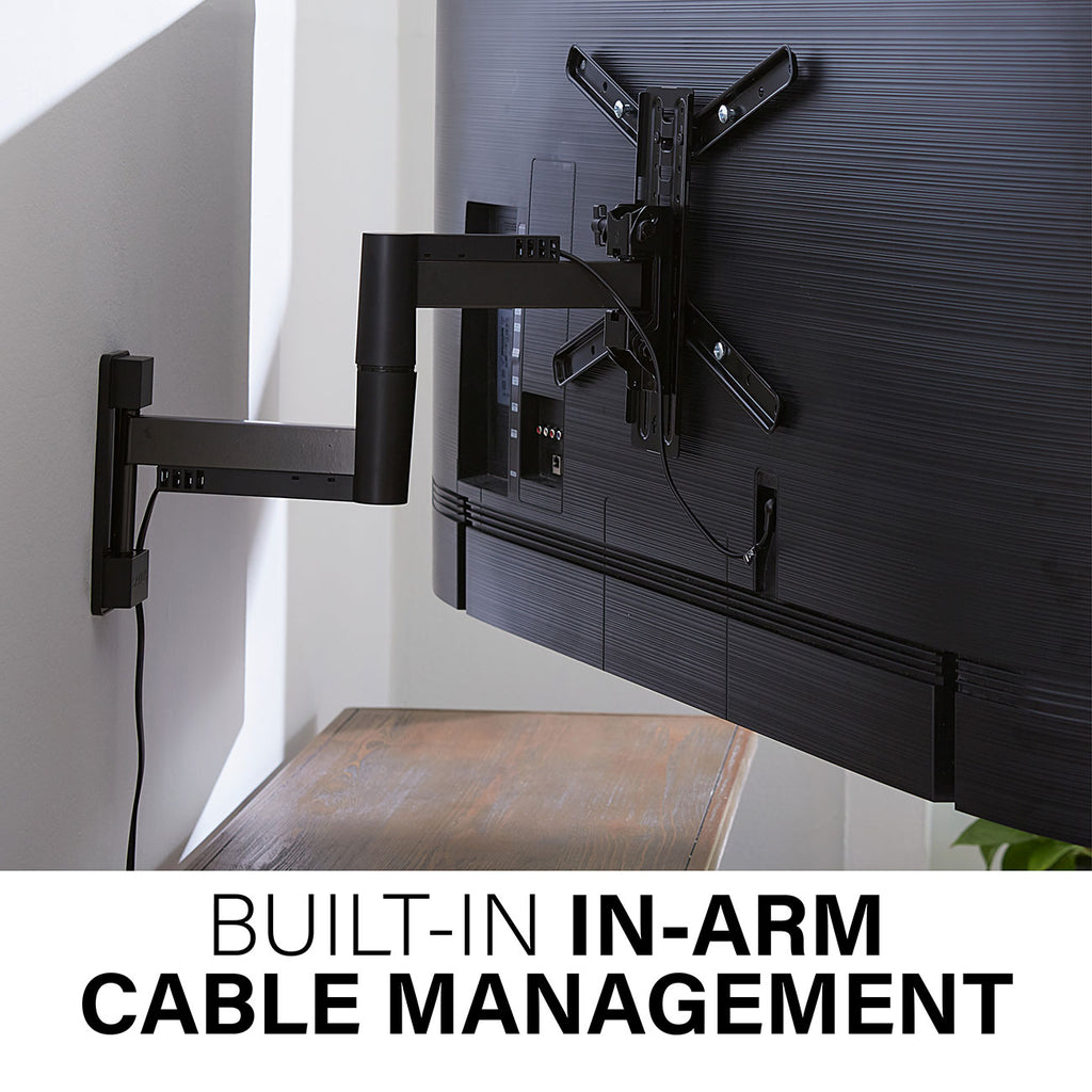 Sanus Full-Motion Wall Mount for 26" - 65" TVs - AMF319-B1 - image 9