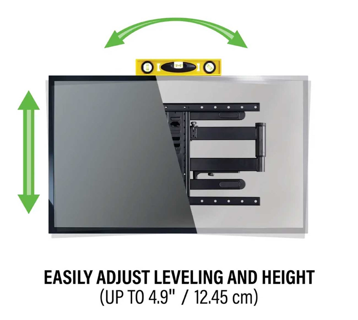 Sanus 40" - 85" Premium Large Outdoor Full-Motion TV Wall Mount - VODLF125-B2 - image 7